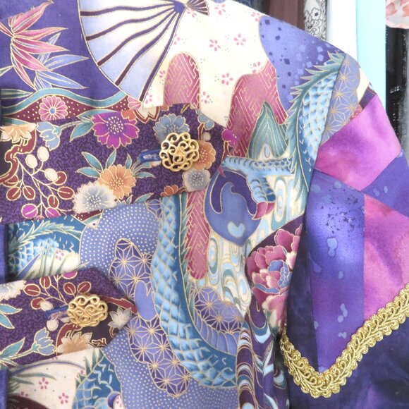 Artisan custom quilted jacket - Picture 10 of 15